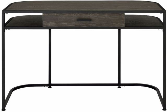 Coaster® Ember Dark Oak and Sandy Black 1-Drawer Writing Desk-2