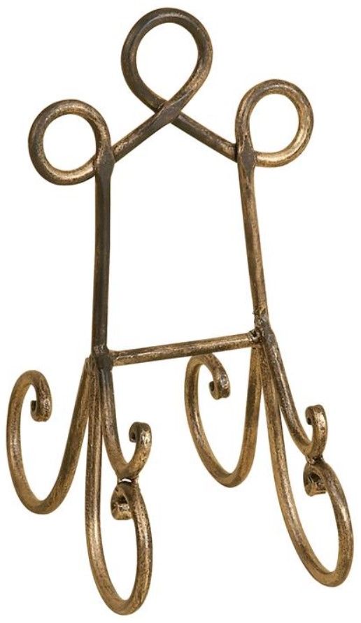 Deco Marche Brown Scroll Display Easel-1