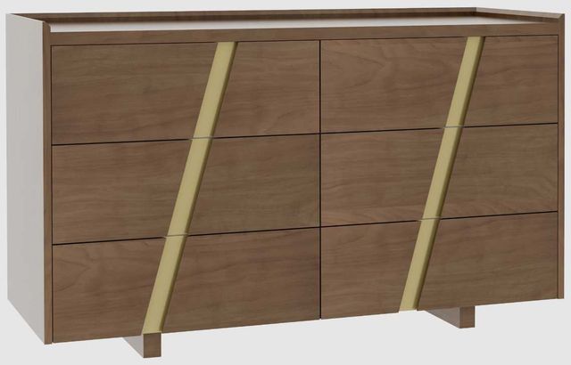 Country View Woodworking Verrado 55" Wood Legs Dresser-0