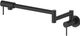 ZLINE Gemini Matte Black Wall-Mounted Pot Filler-0
