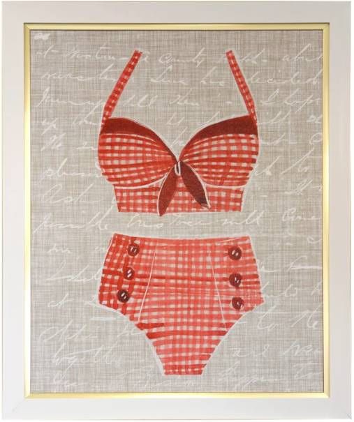 Stylecraft Dark Red/Red Wall Art-0
