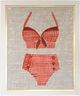 Stylecraft Dark Red/Red Wall Art-0