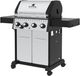 Broil King® Crown™ S 440 4-Burner Stainless Steel Freestanding Liquid Propane Gas Grill-3