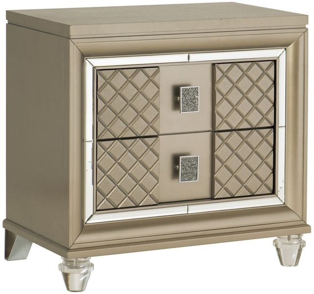 Mazin Furniture Loudon Champagne Nightstand-2