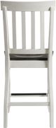 Elements International Kayla Two-Tone Grey Counter Side Chairs-3