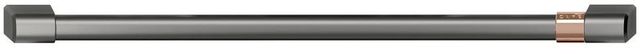 Café™ Brushed Black Freestanding Gas Handle and Knob Kit-1