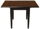 Gascho Saber Two-Toned Drop Leaf Extension Table-2