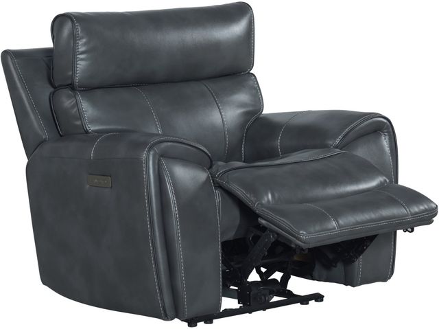 Intercon Silhouette Bolero Slate 39" Dual-Power Recliner -2