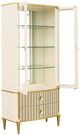 Michael Amini® Scotts Square Light Champagne Display Cabinet-2