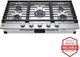 LG 36" Stainless Steel Gas Cooktop with UltraHeat™ Burner-1