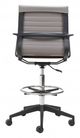 Zuo Modern Stacy Drafter Gray Office Chair-4