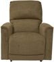 La-Z-Boy® Cade Suede Power Rocking Recliner Headrest-3