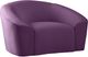 Meridian Furniture Riley Purple Velvet Chair-1