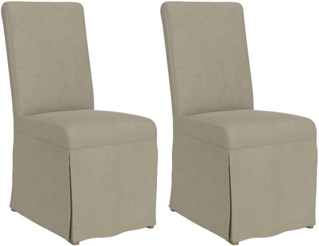 Riverside Furniture Mix-N-Match Chairs 2-Piece Sand Parsons Upholstered Chair Set-0