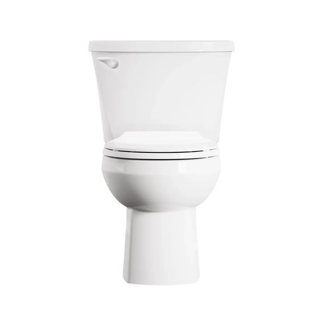 American Standard Colony® White 3 Two-Piece Round-Front 10" Rough Toilet Less Seat 1.28 gpf/4.8 Lpf-2