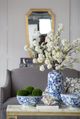 A & B Home Blue/White Decorative Ceramic Bowls -4