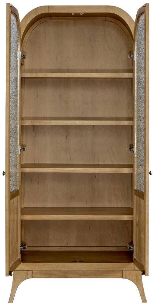Bernards Tapestry Maple Display Cabinet-3