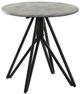 Coaster® Hadi 3-Piece Cement Occasional Table with Gunmetal Base Set-1