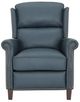 BarcaLounger® Shasta Santa Fe Ocean Leather Manual Recliner-3