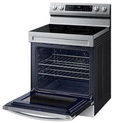 Samsung 30" Fingerprint Resistant Stainless Steel Freestanding Electric Range-2