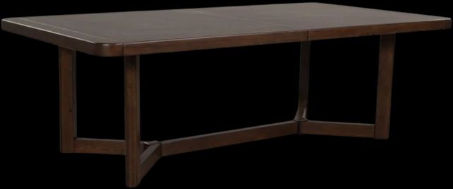 Signature Design by Ashley® Dilenno Dark Brown Rectangular Dining Table-2