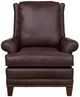 Fairfield® Customizable Pelle Provisions Presley Lounge Chair-1