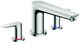 Hansgrohe Talis E Chrome 3-Hole Roman Tub Set Trim-0