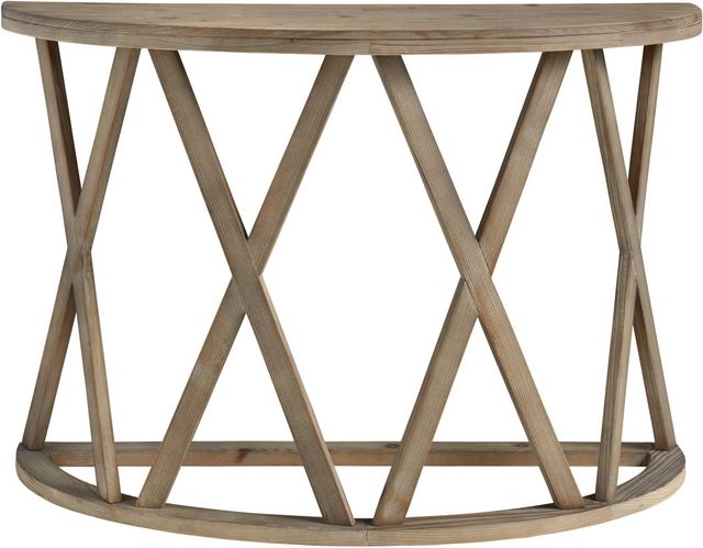 Signature Design by Ashley® Glasslore Light Grayish Brown Sofa Table-2