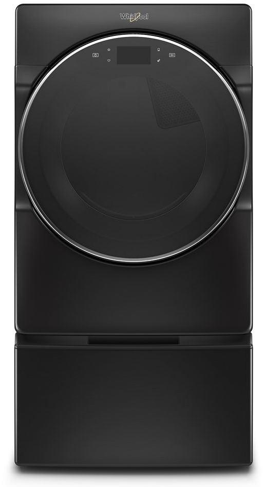 Whirlpool® 7.4 Cu. Ft. Black Shadow Front Load Electric