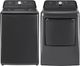 Midea® Metallic Gray Laundry Pair-0