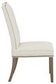 Fairfield® Customizable Entree Dining Empire Tall Tufted Back Dining Chair with Mica Legs-2