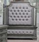 Million Dollar Rustic Sam 5-Piece Distress Gray/Gray Queen Upholstered Panel Bedroom Set-1