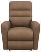 La-Z-Boy® Liam Chestnut Power Wall Recliner with Headrest and Lumbar-1