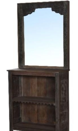 Jaipur Furniture Wdn Dark Brown Princess Dressing Table-1