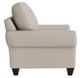 Bassett® Furniture Customizable Benchmade Premier Leather Large Panel Arm Accent Chair-2