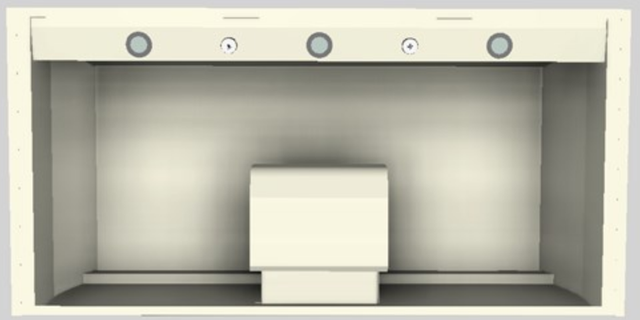 Vent-A-Hood® Designer Series 48" Biscuit Wall Mounted Range Hood-3