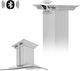 ZLINE 30" Stainless Steel Island Mounted Range Hood with CrownSound® Bluetooth Speakers-5