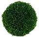 A & B Home 2-Piece Green Boxwood Decorative Spheres Set-1