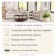 Flexsteel® Bryant Silver Driftwood Sofa-4