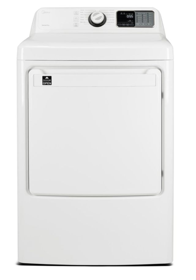 Midea® 7.5 Cu. Ft. White Front Load Electric Dryer-0