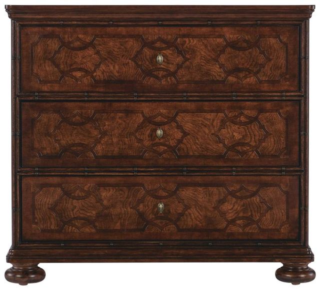 Hooker® Furniture Charleston Maraschino Cherry 3-Drawer Nightstand-2