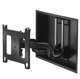 Chief® Manufacturing Large Black Low-Profile In-Wall Swing Arm Mount-0