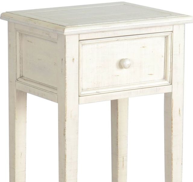 Sunny Designs™ White Sand Side Table-3