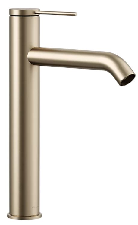 KOHLER® Components® Vibrant Brushed Bronze Tall Single-Handle Bathroom Sink Faucet-0