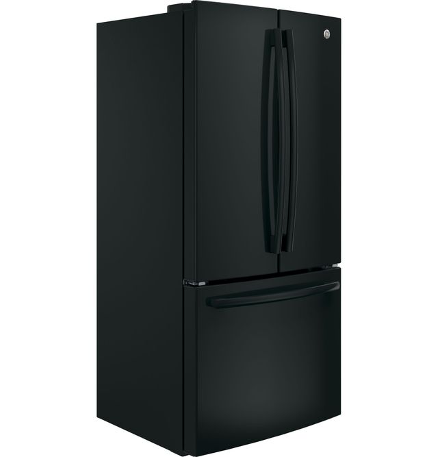 GE® 33 in. 18.6 Cu. Ft. Black Counter Depth French Door Refrigerator-1