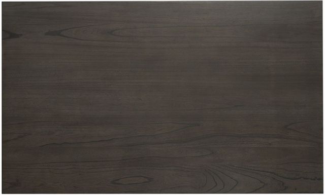 Liberty Furniture Brook Bay 5-Piece Carbon Gray/Textured White Trestle Table Set-3