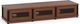 Salamander Designs® Synergy Model 133 AV Cabinet-Dark Cherry/Black-0