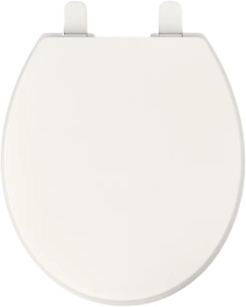 KOHLER® Brevia™ Biscuit Quick-Release™ Round-Front Toilet Seat-2
