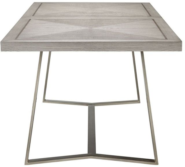 Olliix by Madison Park Light Grey Boulder Dining Table-2