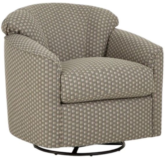 Craftmaster® Customizable CM Modern 31" Swivel Glider Chair-2